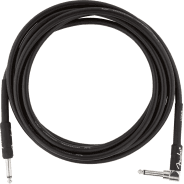 Fender 3M (10') Professional Series Instrument Cable -  Straight/Angle, Black