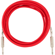Fender 4.M (15') Original Series Instrument Cable - Fiesta Red