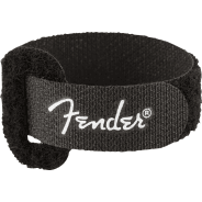 Fender 7" Guitar Cable Ties - Black and Brown (6 Pack) 