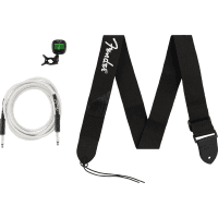 Fender Accessories Bundle Pack - Cable, Tuner & Strap