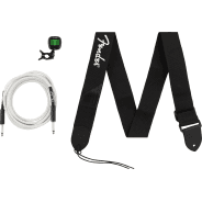 Fender Accessories Bundle Pack - Cable, Tuner & Strap