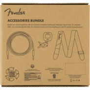 Fender Accessories Bundle Pack - Cable, Tuner & Strap