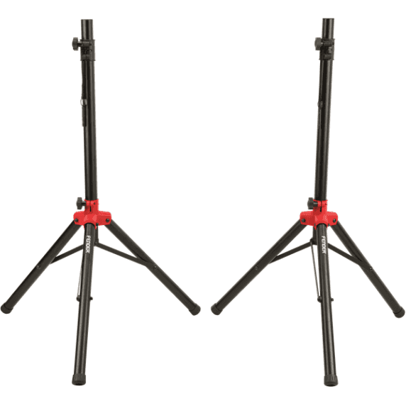 Fender Compact Speaker Stands with Carry Bag - Black
