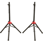 Fender Compact Speaker Stands with Carry Bag - Black