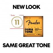 Fender Dura-Tone 80/20 Coated Acoustic Guitar Strings - 880CL Gauge (.011 - .052)