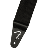 Fender Polypro Guitar Strap, Adjustable from 34”-59" - Black