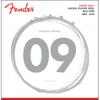 Fender Super 250 Nickel Plated Steel Guitar Strings - 250L Gauge (.009-.042)