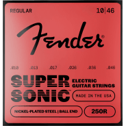Fender Super 250 Nickel Plated Steel Guitar Strings - 250R Gauge (.010-.046)