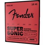 Fender Super 250 Nickel Plated Steel Guitar Strings - 250R Gauge (.010-.046)