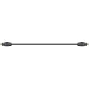Fibre Optic Toslink to Toslink Lead 2.5m - Black