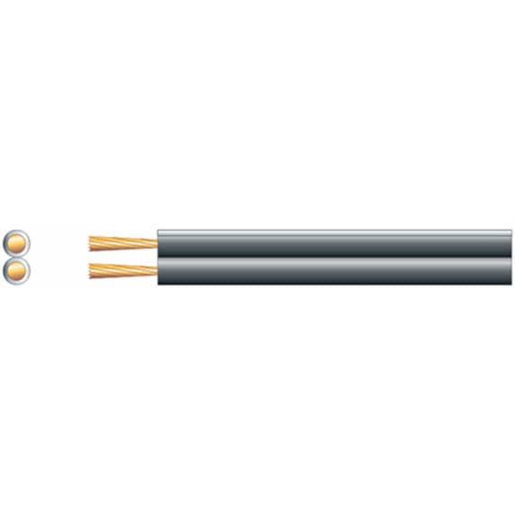 Figure 8 Loudspeaker Cable (100m), 2.5amp, 2 x (13 x 0.2mmØ) - Black