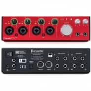 Focusrite Clarett 4 Pre 18 x 8 Thunderbolt Interface with Four Clarett Preamps
