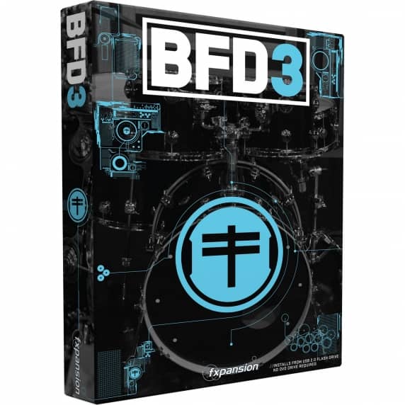 FXpansion BFD3 Virtual Drum Software (Boxed USB Software)