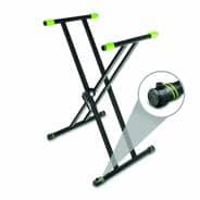 Gravity GKSX2RD Keyboard / DJ Stand + Rapid Desk + Velvet Cover Bundle