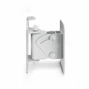 Gravity Tilt-and-Swivel Wall Mount Bracket, White (SPWMBS20W)