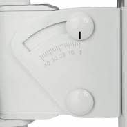 Gravity Tilt-and-Swivel Wall Mount Bracket, White (SPWMBS20W)