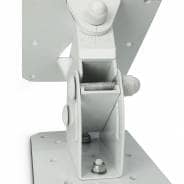 Gravity Tilt-and-Swivel Wall Mount Bracket, White (SPWMBS20W)