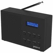 GROOV-E Paris Portable DAB/FM Digital Radio - Black