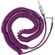 Hendrix™ Voodoo Child™ Coil Instrument Cable (Straight/Angle, 9.1m - Purple)