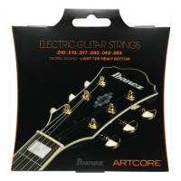 Ibanez Artcore Nickel Wound Electric Guitar Strings — Light Top/Heavy Bottom, .010-.052