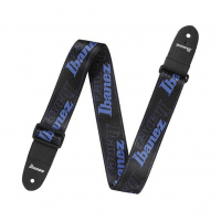 Ibanez GSD50 Logo Adjustable Guitar Strap - Blue