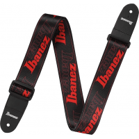 Ibanez GSD50 Logo Adjustable Guitar Strap - Red