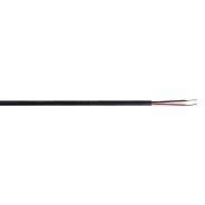 Install Series 2-Core LSZH Speaker Cable, 2 x 0.75mm - Per Metre Black