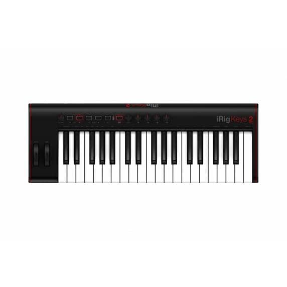 iRig Keys 2 Pro - Ultra-Compact Velocity-Sensitive 37-Key MIDI Keyboard (Full Size Keys)