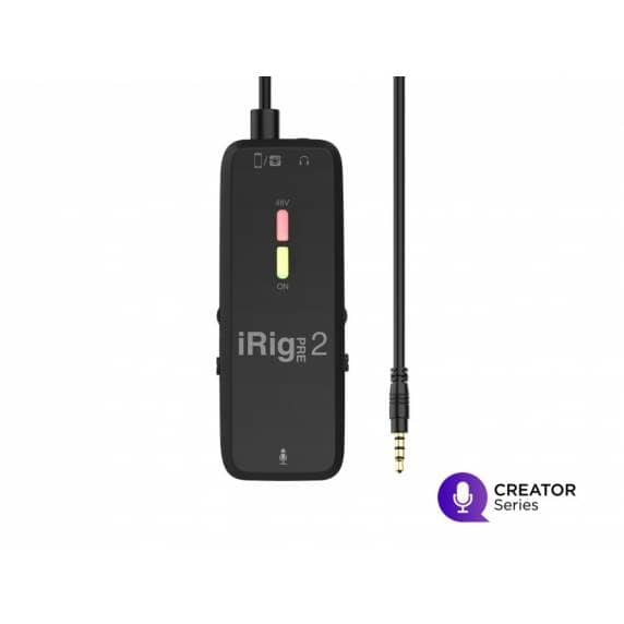 iRig Pre 2 - Mobile XLR Microphone Interface and Preamp