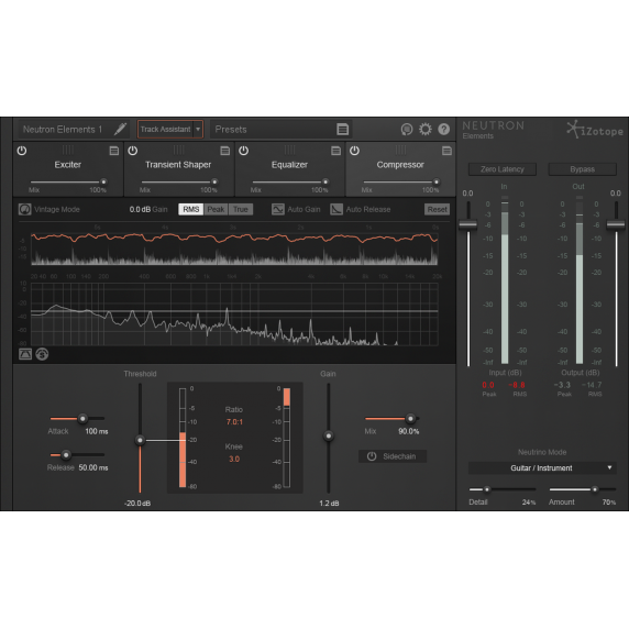 iZotope Neutron Elements Mixing Console (Serial Download)