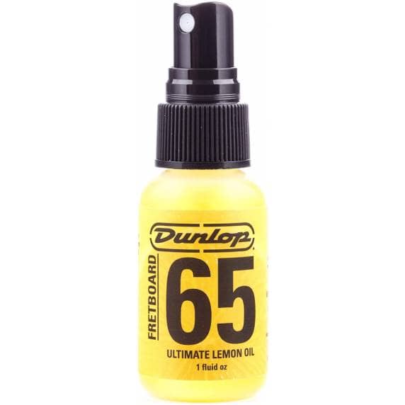 Jim Dunlop 65 Guitar Fretboard Lemon Oil Cleaner - 1Oz Spray Bottle