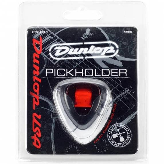 Jim Dunlop Ergo Pick/Plectrum Holder, Black - Single