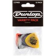 Jim Dunlop LT/MED Variety Guitar Picks - 12 Pack