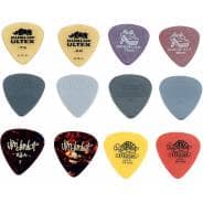 Jim Dunlop LT/MED Variety Guitar Picks - 12 Pack
