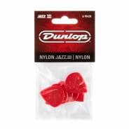 Jim Dunlop Nylon Jazz III Red 1.38mm - 6 Pack