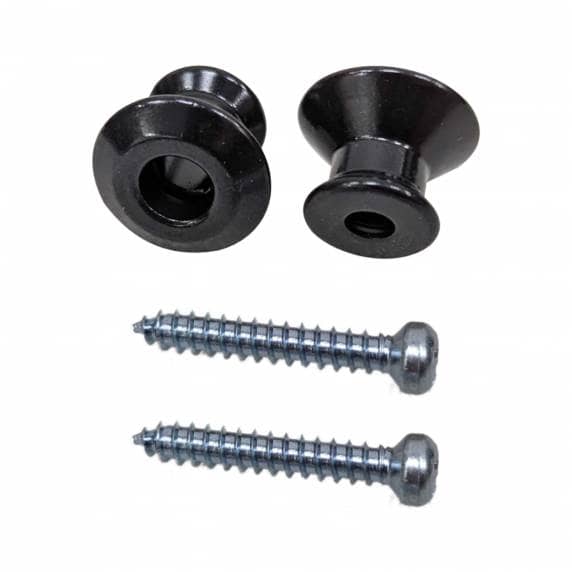 Jim Dunlop Strap Buttons - Dual Design - Black