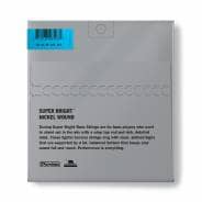 Jim Dunlop Super Bright Nickel Wound Bass Guitar Strings - 5 String 45-125