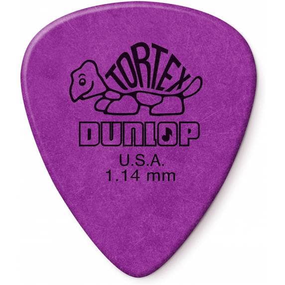 Jim Dunlop Tortex Standard 1.14mm Guitar Picks - 12 Pack
