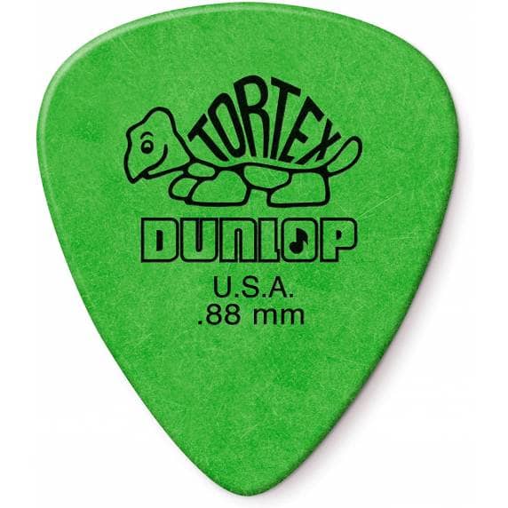 Jim Dunlop Tortex Standard .88mm Guitar Picks - 12 Pack