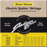 Johnny Brook Nickel Wound Electrical Guitar Strings, Medium - Set of 6