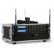 JTS R-4 Quad 4-Channel Wireless UHF Microphone Receiver - 606.5-638MHz