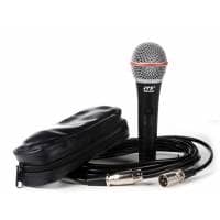 JTS TM-929 Dynamic Vocal Microphone with XLR Cable & Carry Case