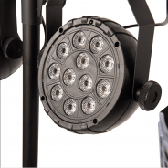Kam KML407 Party Set with Four lights, Stand and Carry Bags