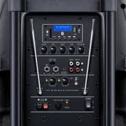 Kam RZ12AP V3 12" 800W Portable PA Speaker With Bluetooth & 2 Wireless Mics