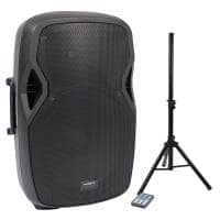 Kam RZ15ABT 15" 1200W Active PA Speaker with Bluetooth