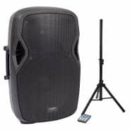 Kam RZ15ABT 15" 1200W Active PA Speaker with Bluetooth