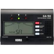 Korg GA-50 Compact Tuner for Guitar & Bass - B Stock