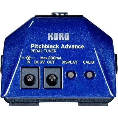 Korg PitchBlack Advance Pedal Tuner - Special Edition Blue - Korg