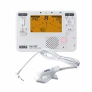 Korg TM-70C Combo Tuner & Metronome with CM-400 Mic - White