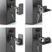 LD Systems Single Wall Mounting Speaker Bracket  (SATWMB10B)